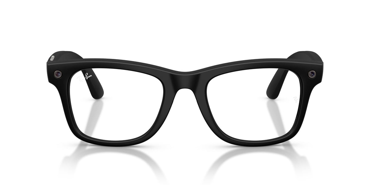 Ray-Ban Meta Wayfarer (Gen 3) Matte Black / Clear BLF&AR — front