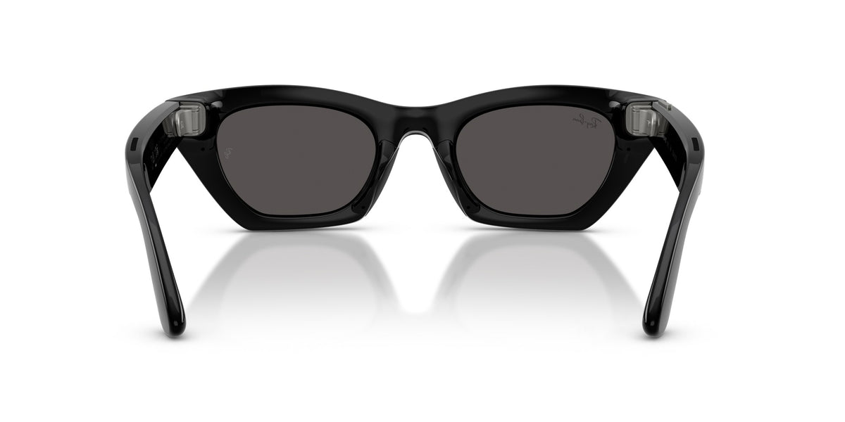 Ray-Ban Meta Zena (Gen 3) Shiny Black / Grey — back