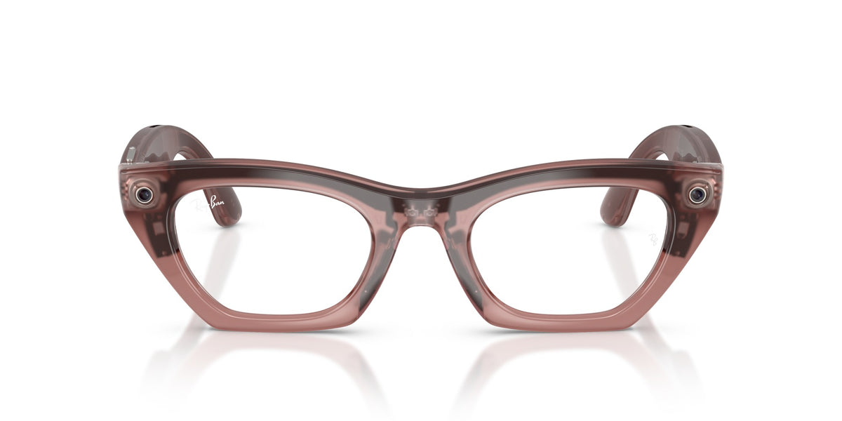 Ray-Ban Meta Zena (Gen 3) Milky Pink Blush / Transitions Grey — front