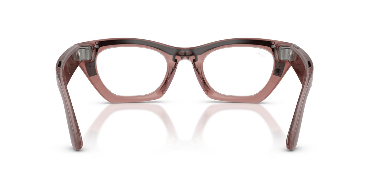Ray-Ban Meta Zena (Gen 3) Milky Pink Blush / Transitions Grey — back