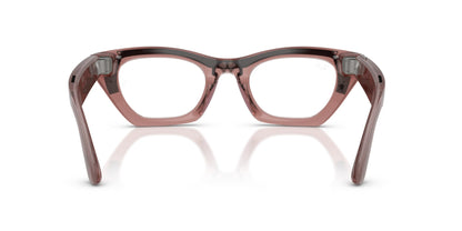 Ray-Ban Meta Zena (Gen 3) Milky Pink Blush / Transitions Grey — back
