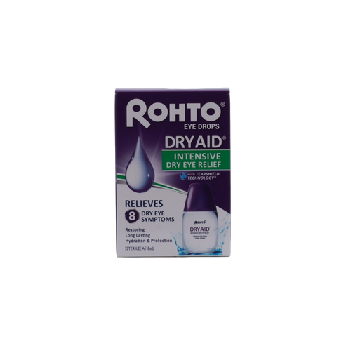 Rohto Dry Aid Eye Drops for Dry Eye NZ – Rose Optometry