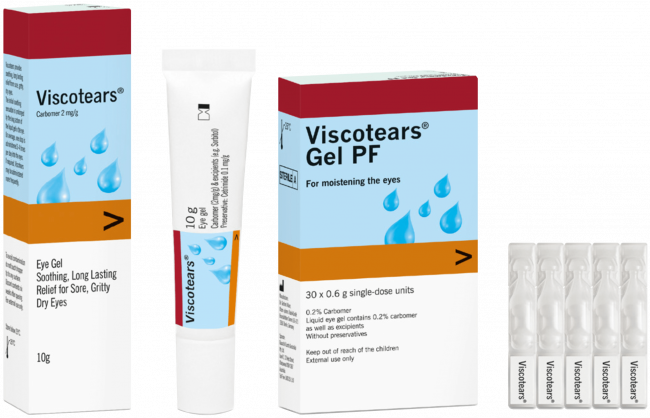 Viscotears carbomer liquid gel for dry eye — Bausch + Lomb